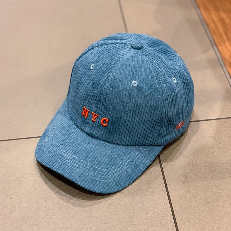 Corduroy(British Retro Solid Color) Baseball Cap - Urban Caps
