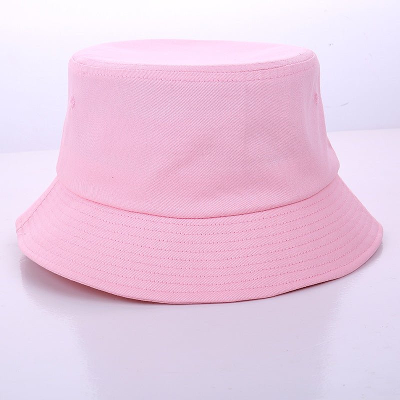 Embroidered Casual Solid Color Bowler Hat - Urban Caps