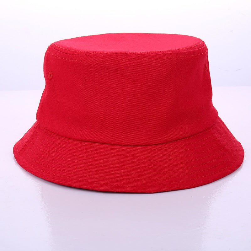 Embroidered Casual Solid Color Bowler Hat - Urban Caps