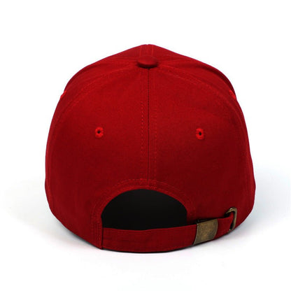 Embroidered Curled Dome Visor Cap - Urban Caps