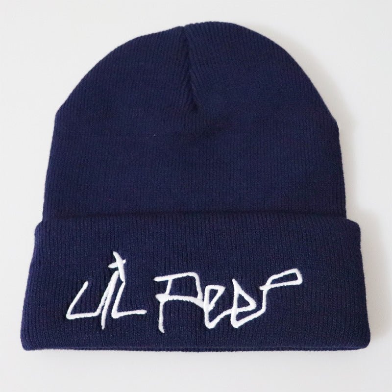 Embroidered Knit Hat Beanies - Urban Caps