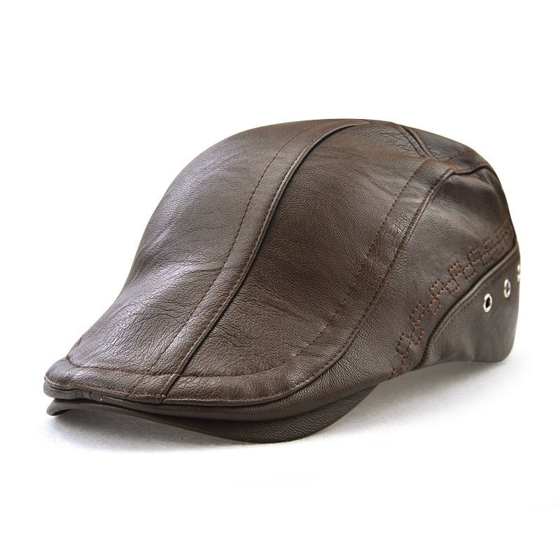 Embroidered Personality Trendy Flat Cap - Urban Caps