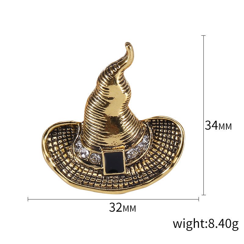 European And American Style Alloy Retro Witch Hat - Urban Caps