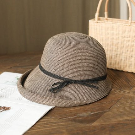 Female Retro Summer Straw Hat - Urban Caps