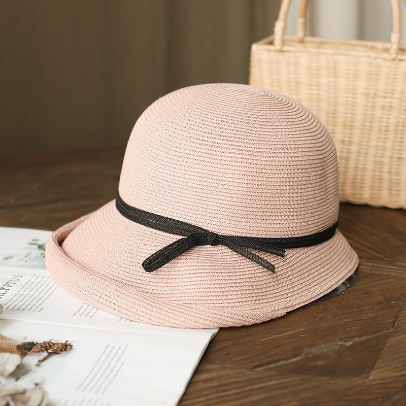 Female Retro Summer Straw Hat - Urban Caps