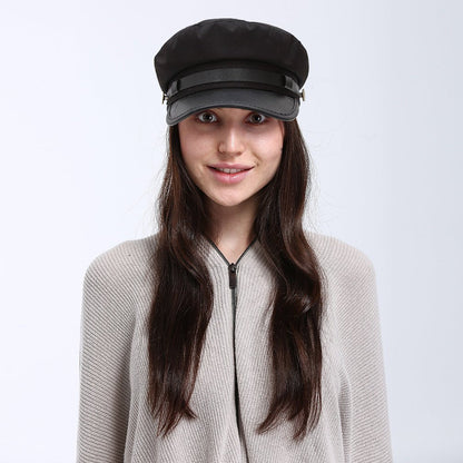Flat Top NavyCap Sailorcap Flat Cap - Urban Caps