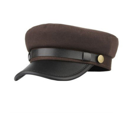 Flat Top NavyCap Sailorcap Flat Cap - Urban Caps