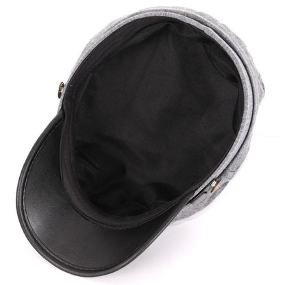 Flat Top NavyCap Sailorcap Flat Cap - Urban Caps