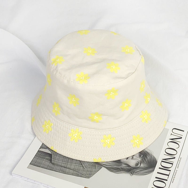 Flower Short-Edged Bowler Hat - Urban Caps