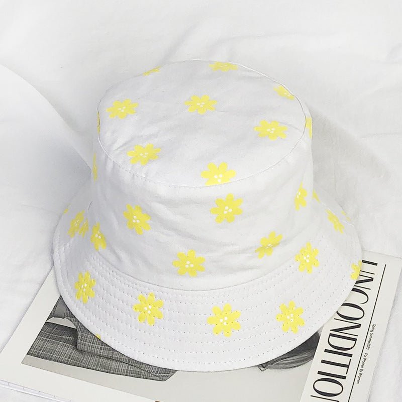 Flower Short-Edged Bowler Hat - Urban Caps