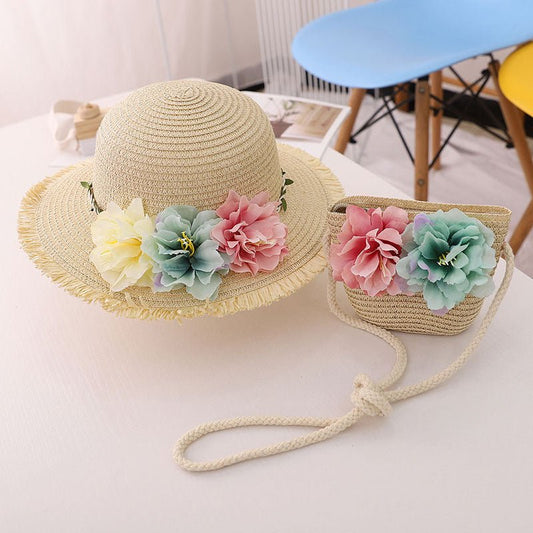 Flower Straw Hat - Urban Caps