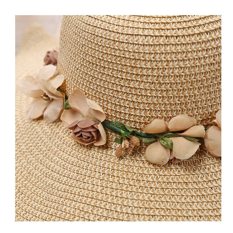 Flower Sun Hat Beach Outdoor Travel Hat - Urban Caps