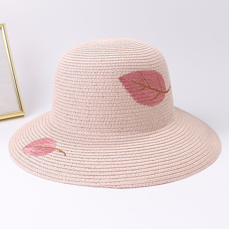 Foldable Hand Knitted Straw Hat - Urban Caps