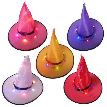 Halloween Glowing Witch Hat - Urban Caps