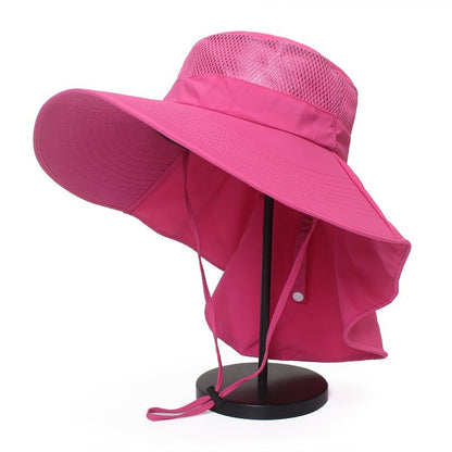 Hat Male Summer Sun Visor Fisherman Hat Outdoor Climbing Sun Hat Fedoras Hat - Urban Caps