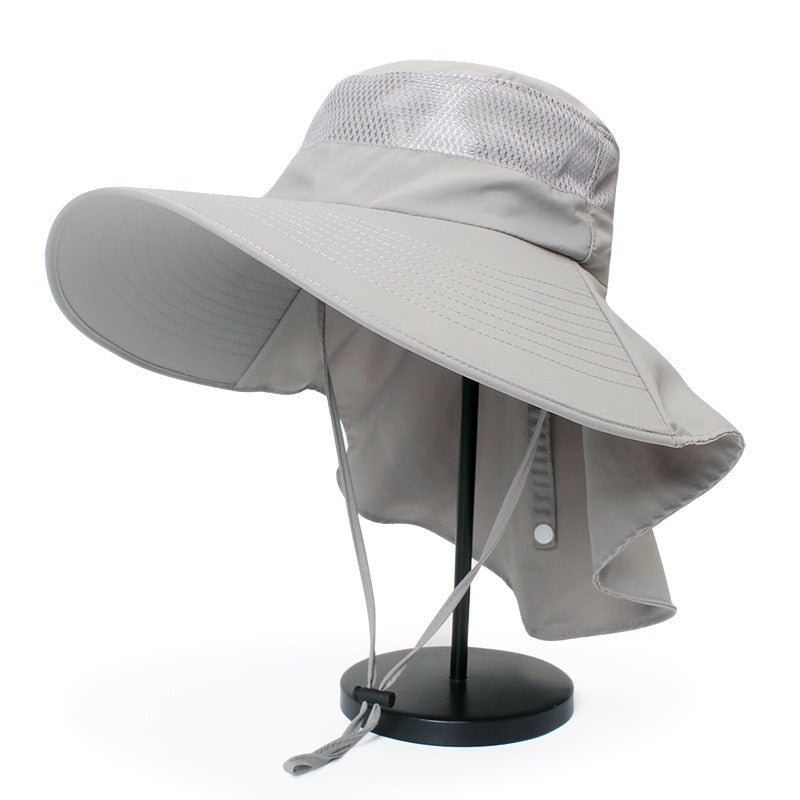 Hat Male Summer Sun Visor Fisherman Hat Outdoor Climbing Sun Hat Fedoras Hat - Urban Caps