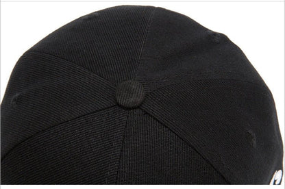 Hip Hop Flat-edge Fashion Skull Embroidery Baseball Cap Flat Cap - Urban Caps