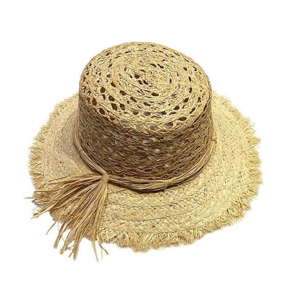 Hollow Fisherman Outdoor Beach Hat Women's Straw Hat - Urban Caps
