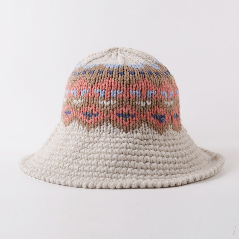 Knitting Bucket Hat Fishing Outdoor Panama Hip Hop Bucket Hat - Urban Caps