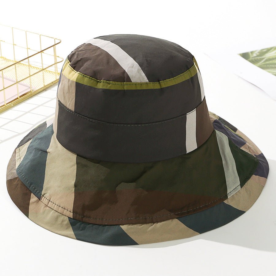 Large Eaves Sun Shade Simple And Fashionable Foldable Bowler Hat - Urban Caps