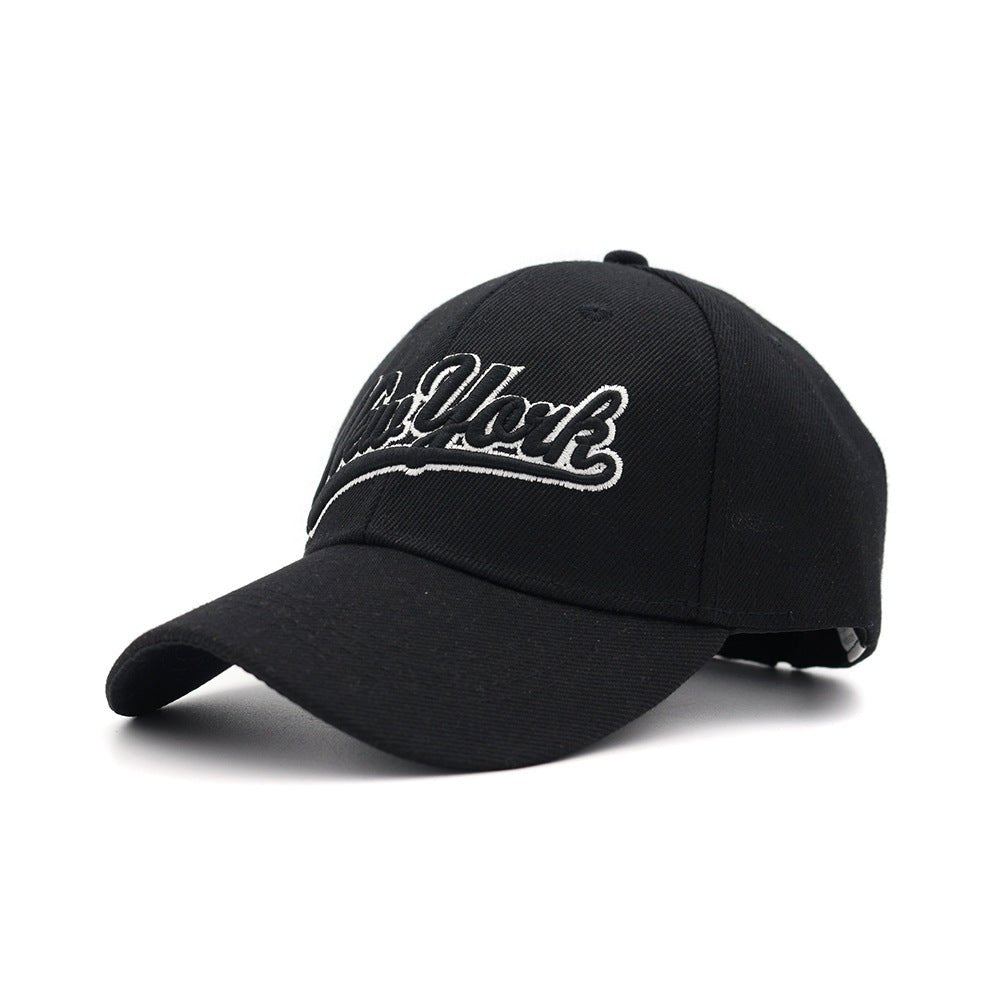 Letter Embroidered Baseball Cap - Urban Caps