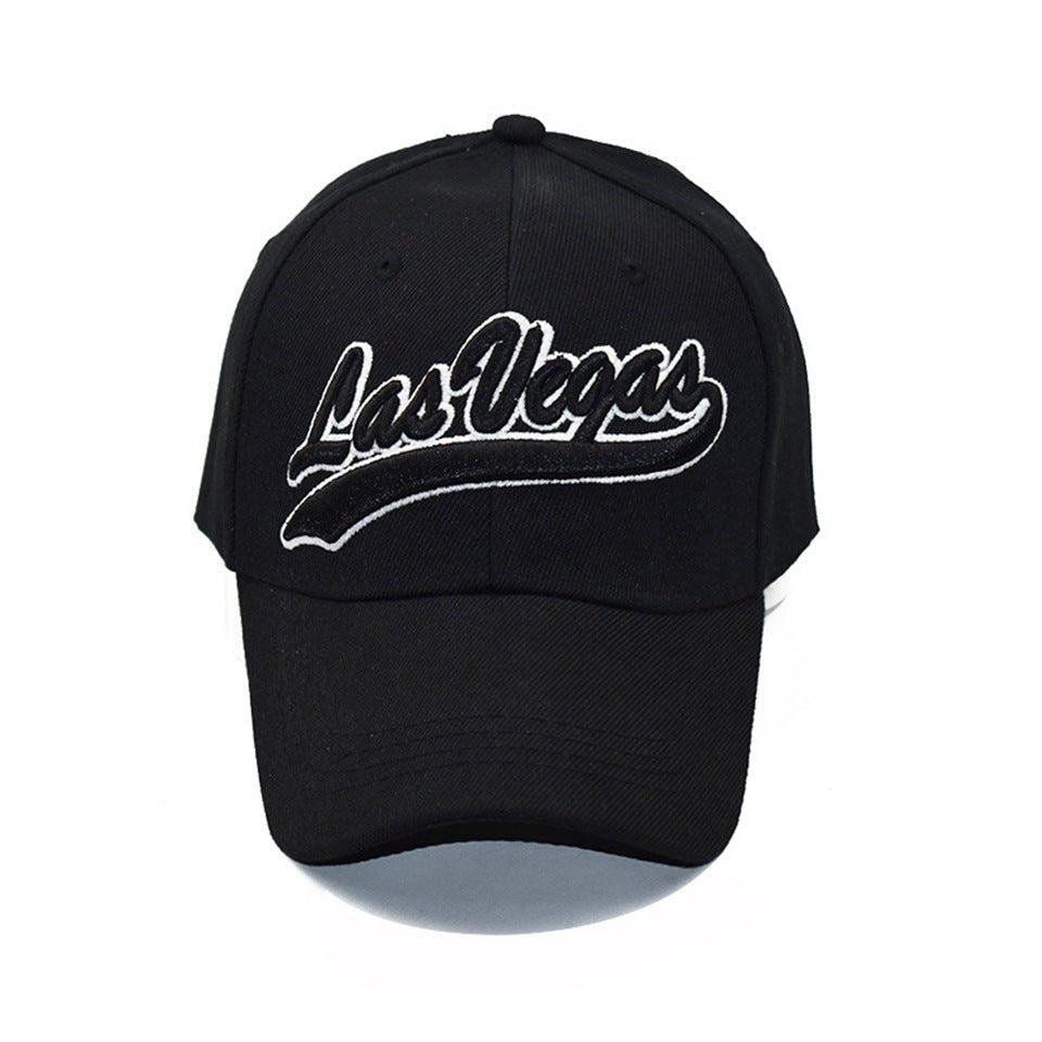 Letter Embroidered Baseball Cap - Urban Caps