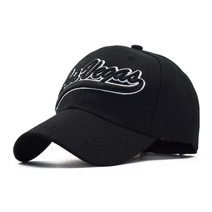 Letter Embroidered Baseball Cap - Urban Caps