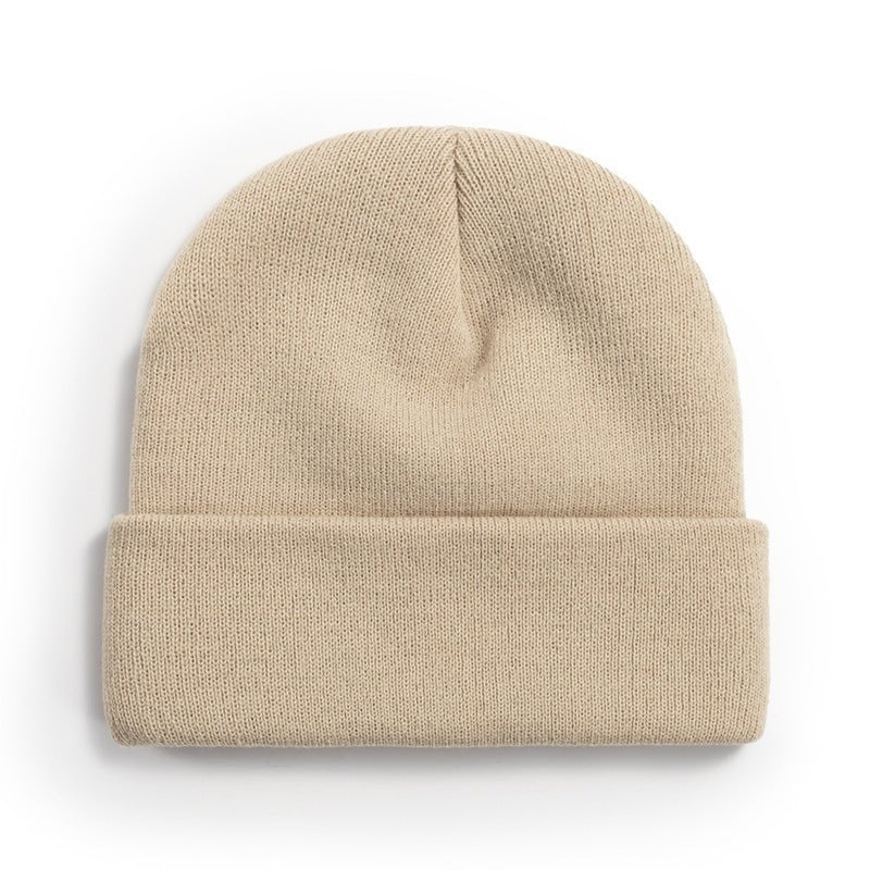 Light Board Knitted Hat Solid Color Beanies - Urban Caps