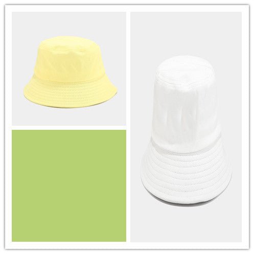 Macaron Satin Board Fisherman Hat Bowler Hat - Urban Caps