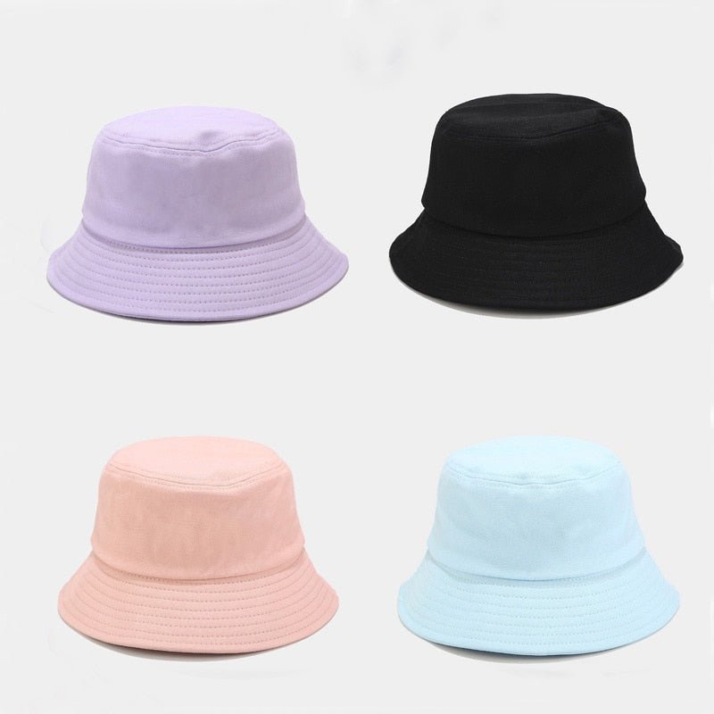 Macaron Satin Board Fisherman Hat Bowler Hat - Urban Caps