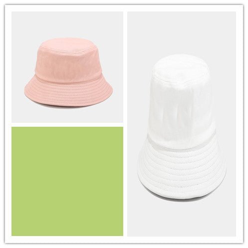 Macaron Satin Board Fisherman Hat Bowler Hat - Urban Caps