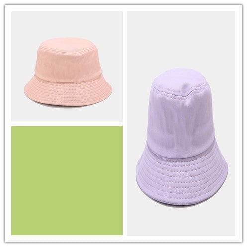 Macaron Satin Board Fisherman Hat Bowler Hat - Urban Caps