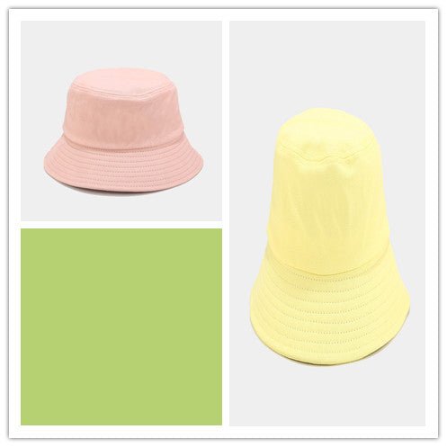 Macaron Satin Board Fisherman Hat Bowler Hat - Urban Caps