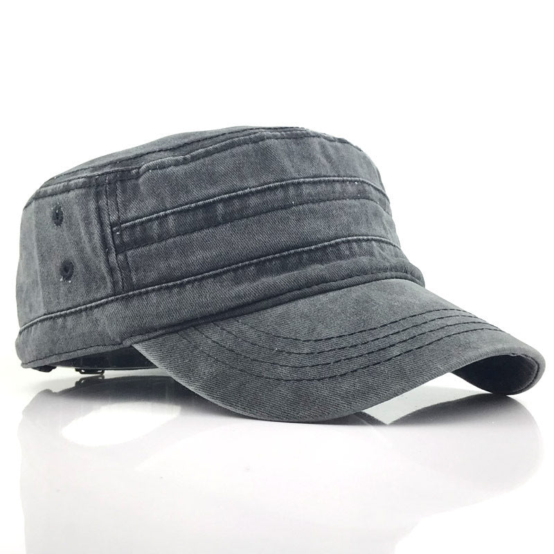 Male Military Flat Cap - Urban Caps