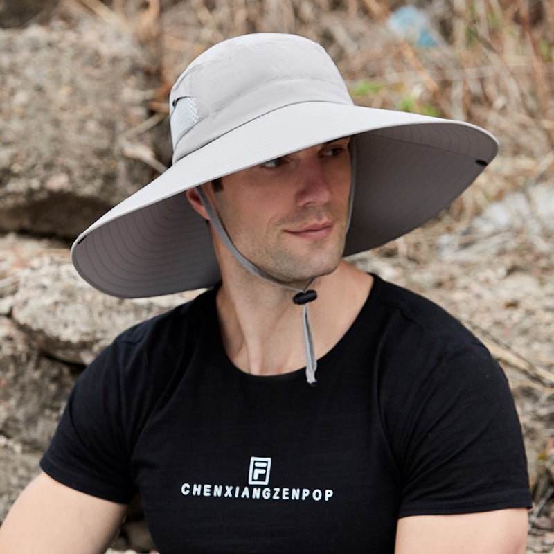 Men's Big Brim Bucket Hat - Urban Caps