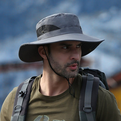 Men's Summer Sun Hat Breathable Fisherman Hat - Urban Caps