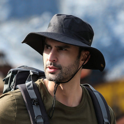 Men's Summer Sun Hat Breathable Fisherman Hat - Urban Caps