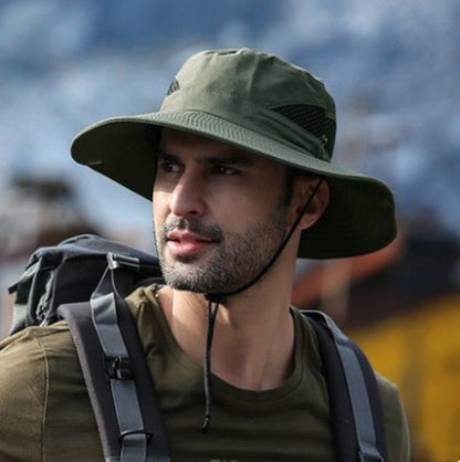 Men's Summer Sun Hat Breathable Fisherman Hat - Urban Caps