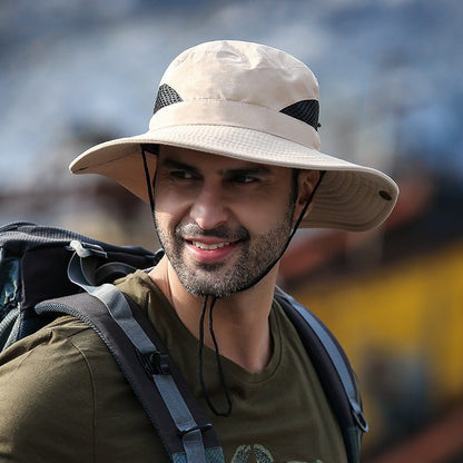 Men's Summer Sun Hat Breathable Fisherman Hat - Urban Caps