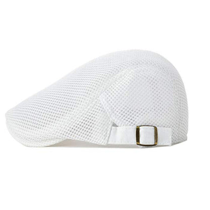 Mesh Adjustable Newsboy Beret Ivy Flat Cap - Urban Caps