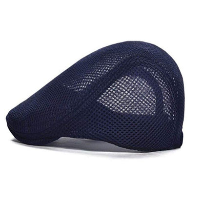 Mesh Adjustable Newsboy Beret Ivy Flat Cap - Urban Caps