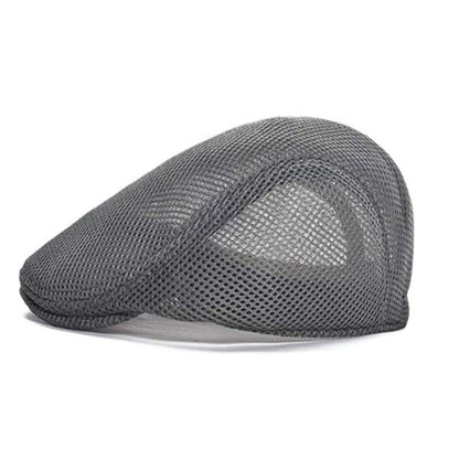 Mesh Adjustable Newsboy Beret Ivy Flat Cap - Urban Caps