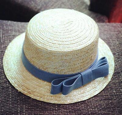 Mesh Polka Dot Bow Straw Hat - Urban Caps