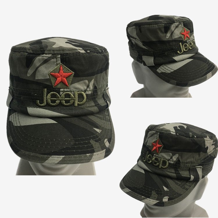 Military Fan Flat Cap - Urban Caps