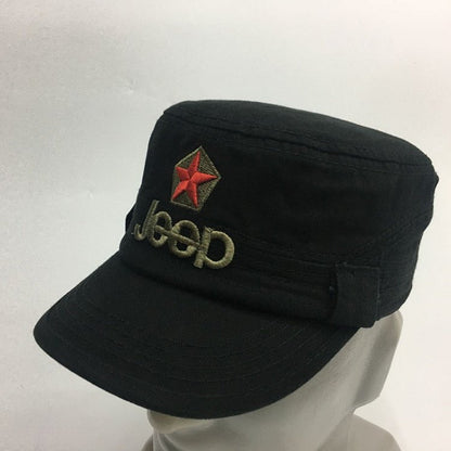 Military Fan Flat Cap - Urban Caps