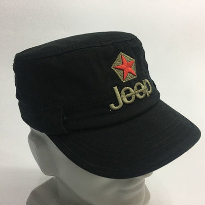 Military Fan Flat Cap - Urban Caps