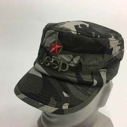 Military Fan Flat Cap - Urban Caps