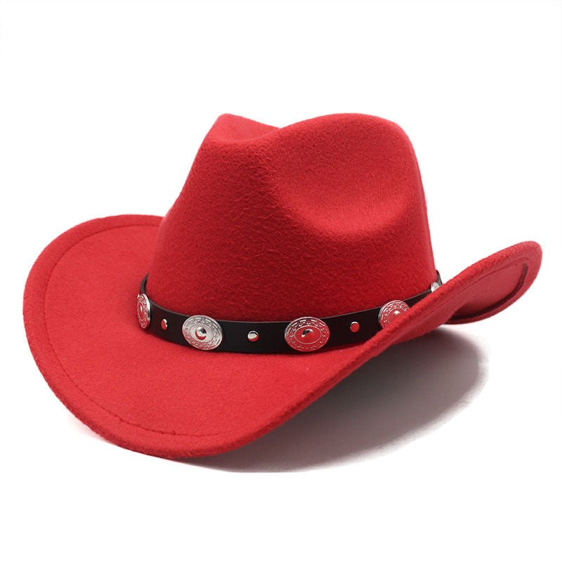 Minority Style Woolen Cowboy Hat - Urban Caps