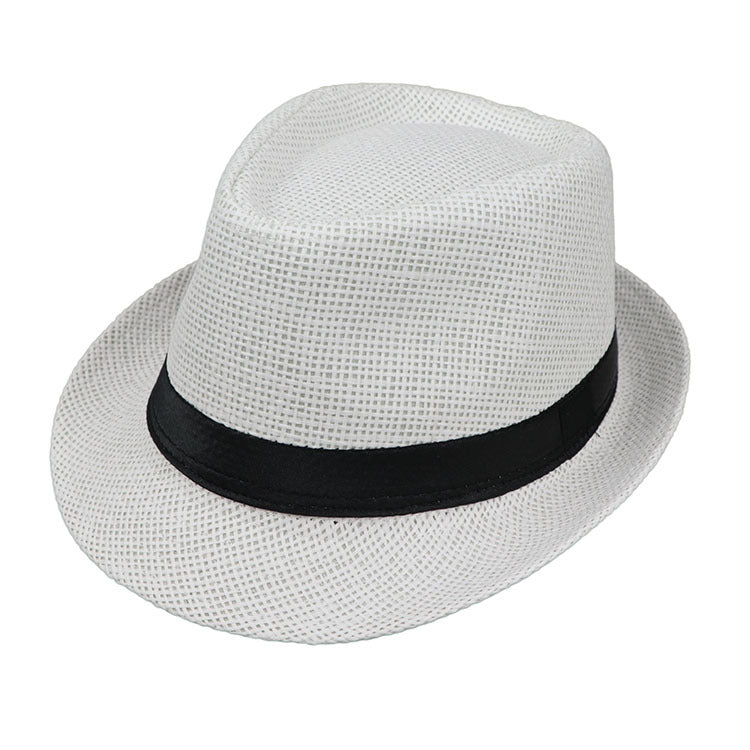 Monofilament Straw Hat Fedoras Hat - Urban Caps