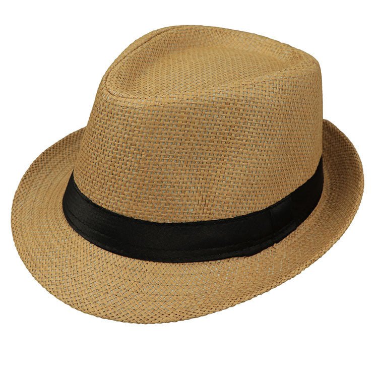 Monofilament Straw Hat Fedoras Hat - Urban Caps